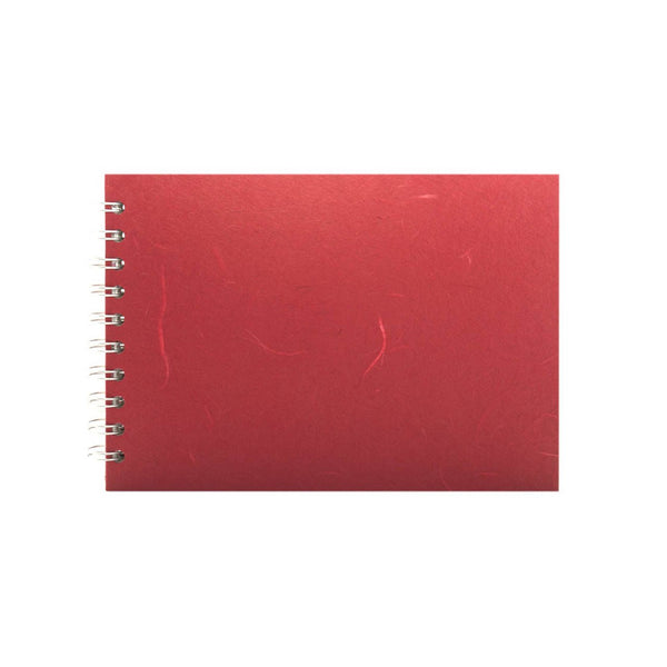 A5 Landscape, Red Sketchbook by Pink Pig International