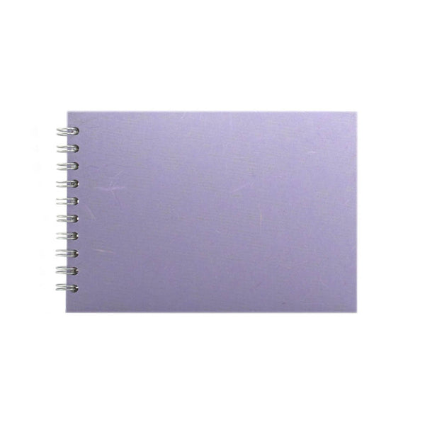 A5 Landscape, Lilac Watercolour Book by Pink Pig International