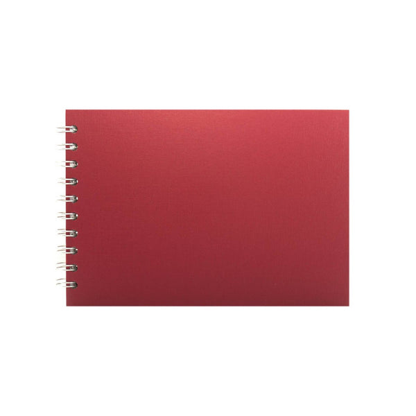 A5 Landscape, Eco Red Display Book by Pink Pig International