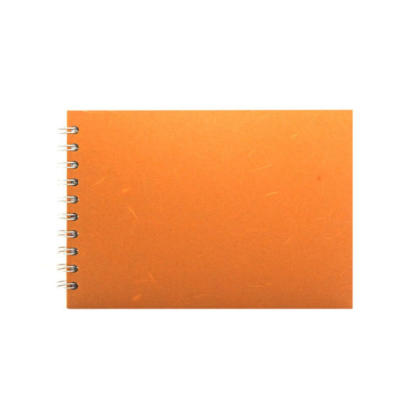 A5 Landscape, Orange Watercolour Book by Pink Pig International