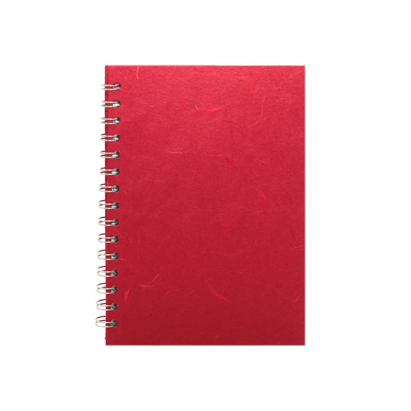 A5 Portrait, Red Sketchbook by Pink Pig International