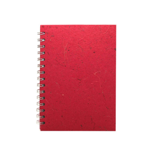A5 Portrait, Ruby Notebook by Pink Pig International