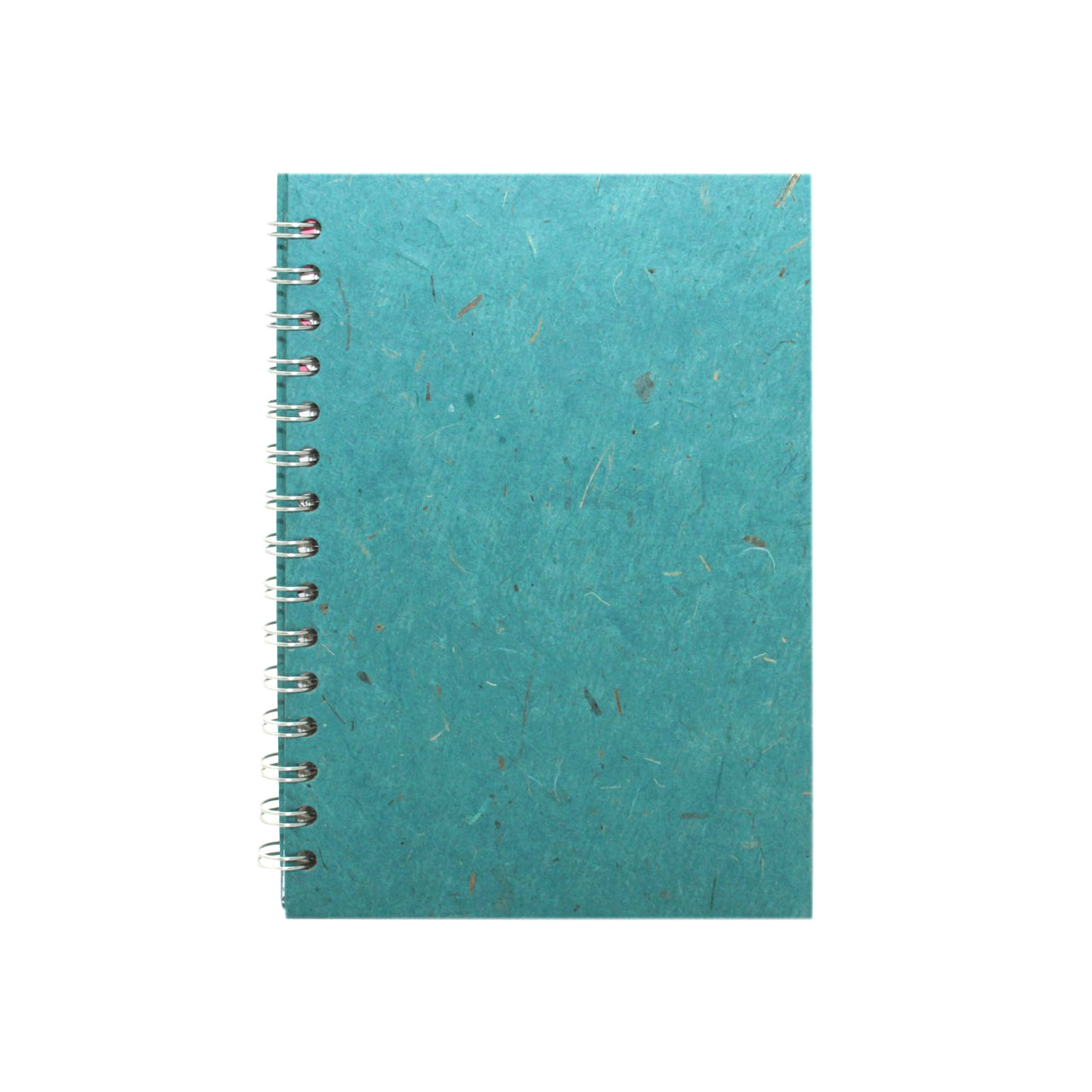Custom A5 Portrait, Turquoise Notebook | Pink Pig
