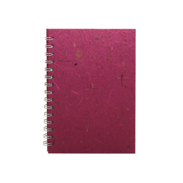A5 Portrait, Berry Sketchbook by Pink Pig International