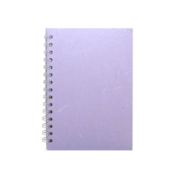 A5 Portrait, Lilac Watercolour Book by Pink Pig International