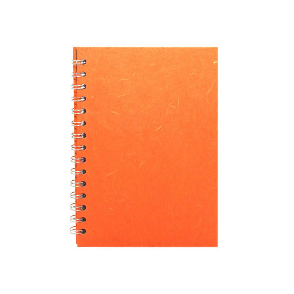 A5 Portrait, Orange Watercolour Book by Pink Pig International