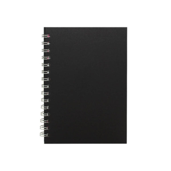 A5 Portrait, Eco Black Sketchbook by Pink Pig International
