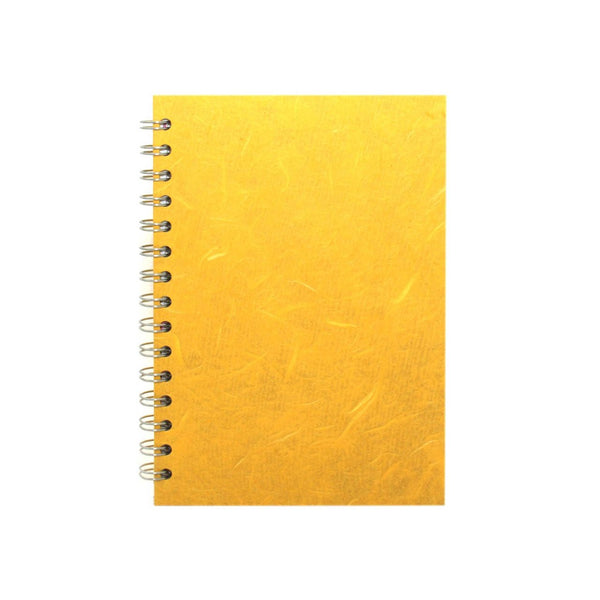 A5 Portrait, Yellow Notebook by Pink Pig International