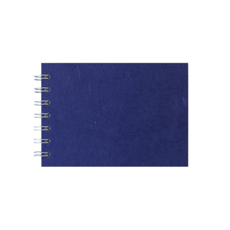 A6 Landscape, Royal Blue Sketchbook by Pink Pig International
