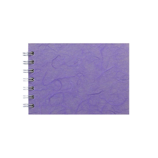 A6 Landscape, Lilac Sketchbook by Pink Pig International