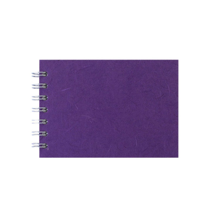 A6 Landscape, Purple Sketchbook by Pink Pig International