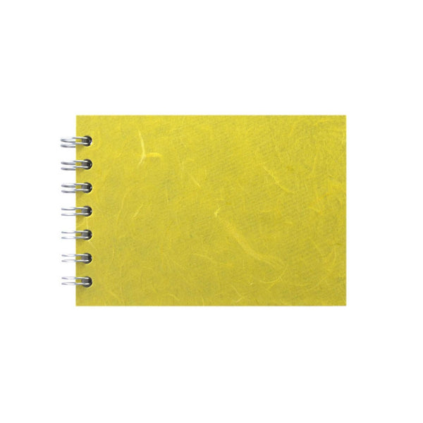A6 Landscape, Yellow Sketchbook by Pink Pig International