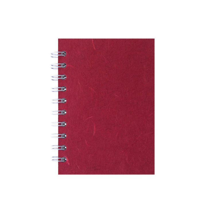 A6 Portrait, Red Notebook by Pink Pig International