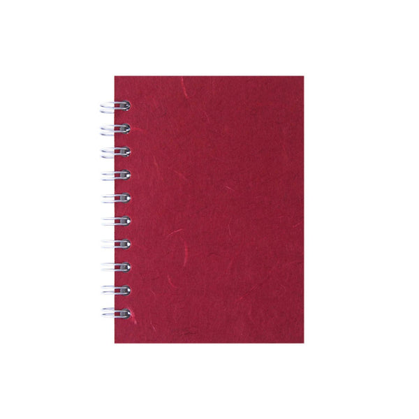 A6 Portrait, Red Notebook by Pink Pig International