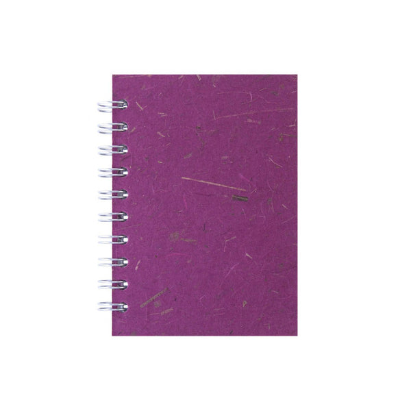 A6 Portrait, Berry Notebook by Pink Pig International