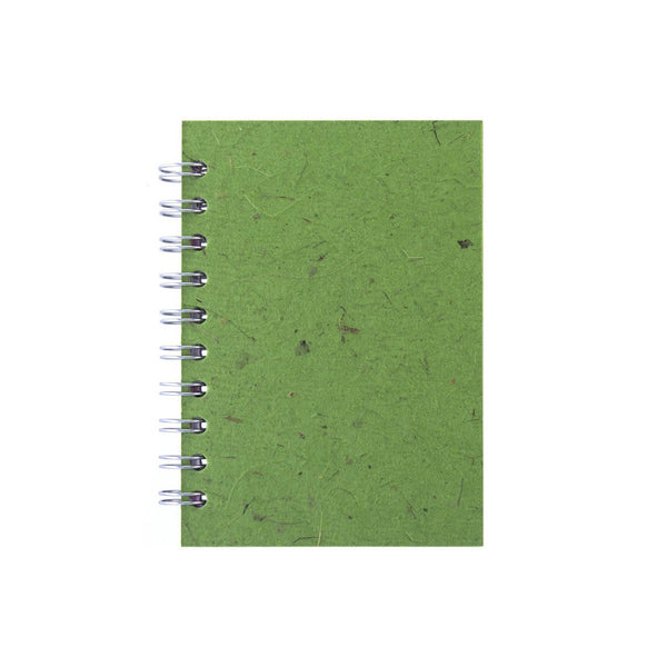 A6 Portrait, Emerald Notebook by Pink Pig International