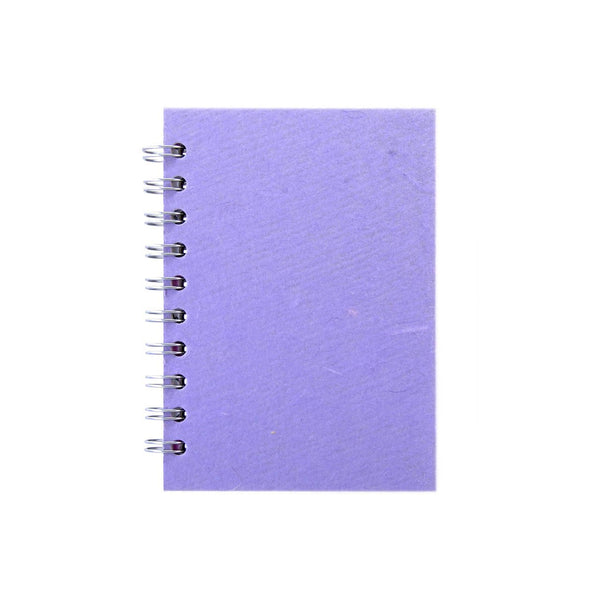 A6 Portrait, Lilac Notebook by Pink Pig International