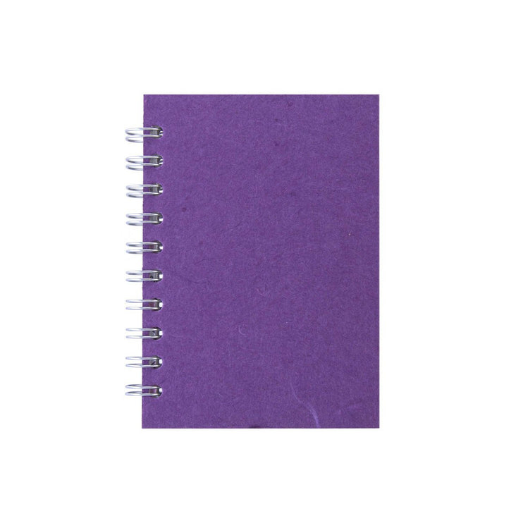 A6 Portrait, Purple Sketchbook by Pink Pig International