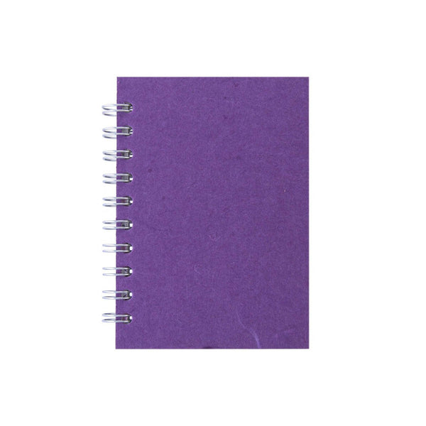 A6 Portrait, Purple Notebook by Pink Pig International