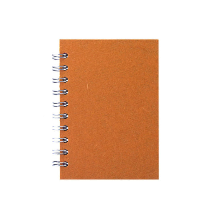 A6 Portrait, Orange Notebook by Pink Pig International